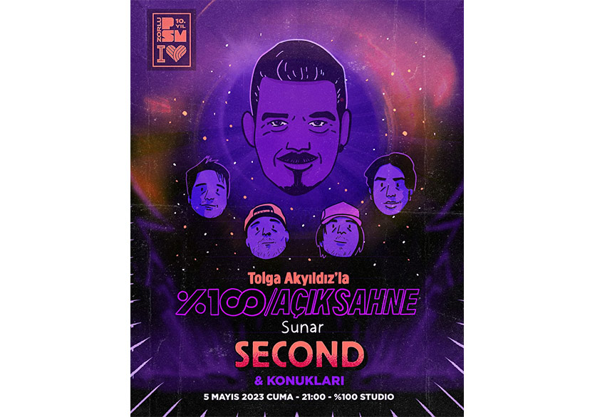“Second ve Konukları” Tolga Akyıldız Anısına Zorlu PSM’de