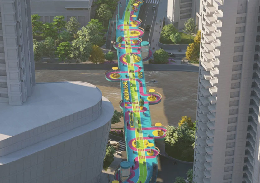 Şanghay’da Sıra Dışı Bir Köprü