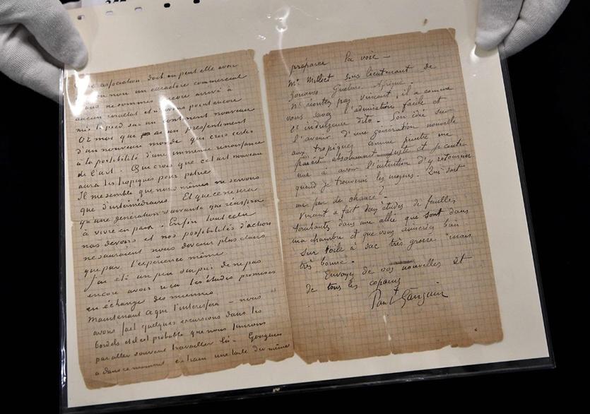 Van Gogh ve Gauguin’in Genelev Maceralarını Anlattıkları Mektup Satıldı