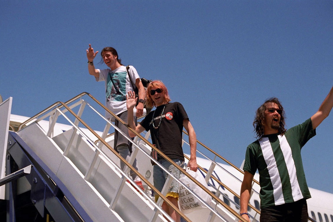 On the Road and in the Studio with Nirvana