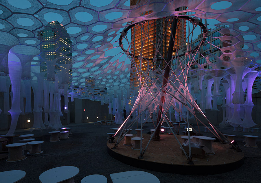 New York'ta İnteraktif Bir Yerleştirme