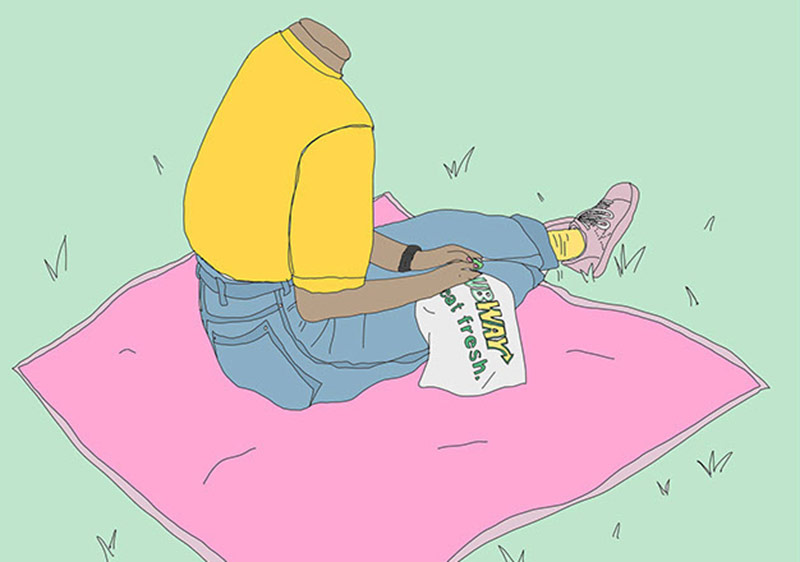 Kalabalık Şehirler İçin İllüstrasyonlar