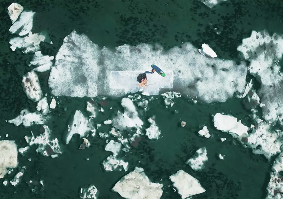 Kanada Buzullarında Sanat