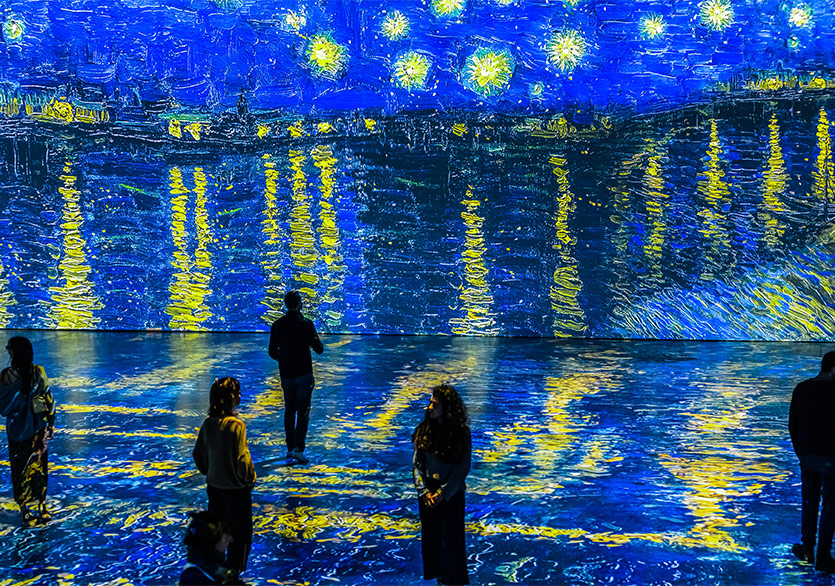 Dijital Deneyim Merkezi’nden Van Gogh Sergisi