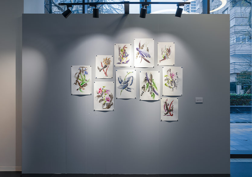 Gonca Sezer’in “Yaşarken Açılan Kapı” Sergisi Quick Art Space’te