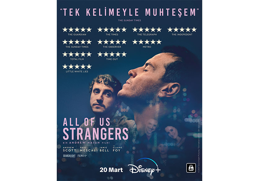 Adrew Haigh’ın Yeni Filmi “All Of Us Strangers” 20 Mart’ta Disney+’ta
