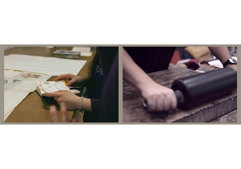 III. Lithografi Günleri Kapsamında Sergi: “Ayırma ve Birleştirme Noktası” 