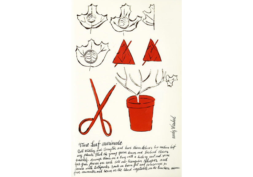 Andy Warhol’dan Tarifler