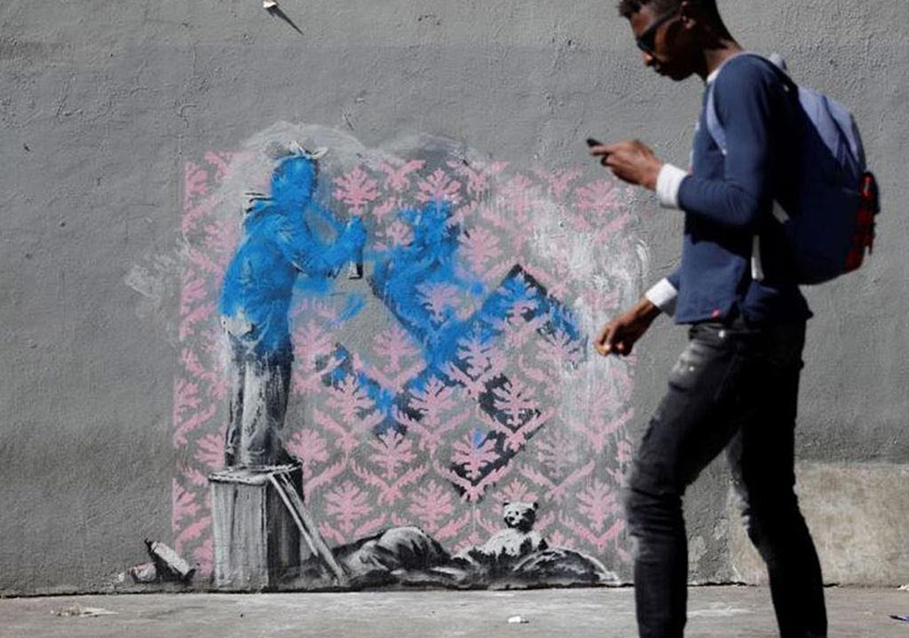 Banksy’nin Bu Defaki Hedefi Paris