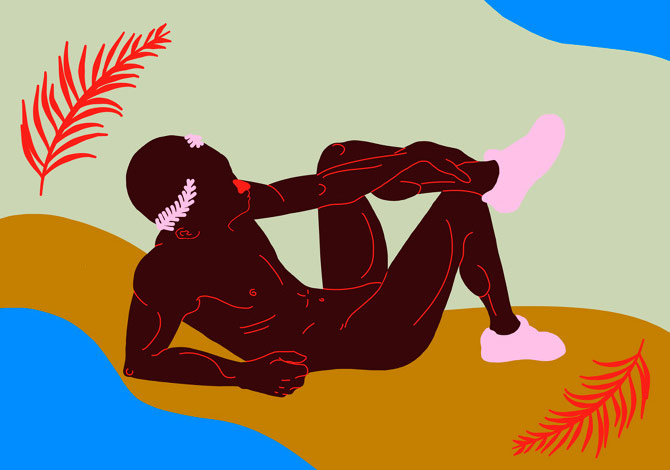 Dinamik Çizgiler Canlı Renklere Yansıyor