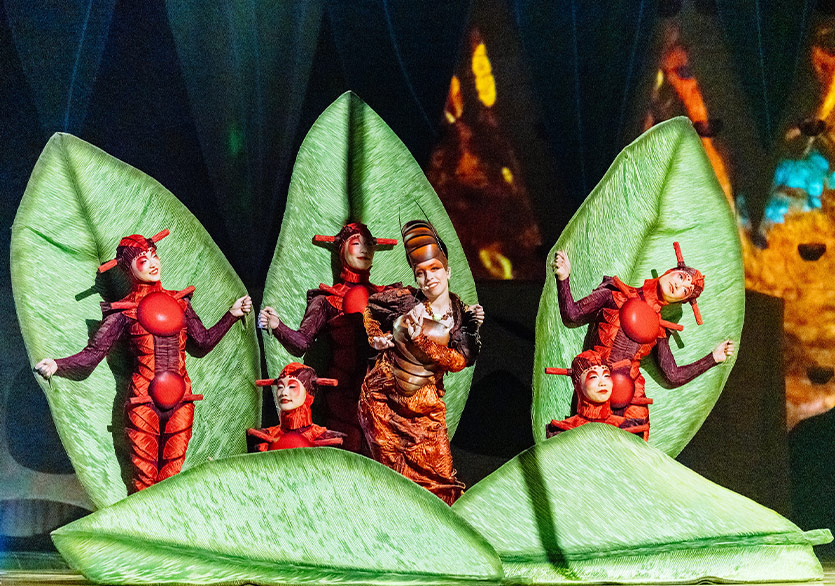 Cirque du Soleil, “OVO” Gösterisiyle Ülker Spor Arena’da