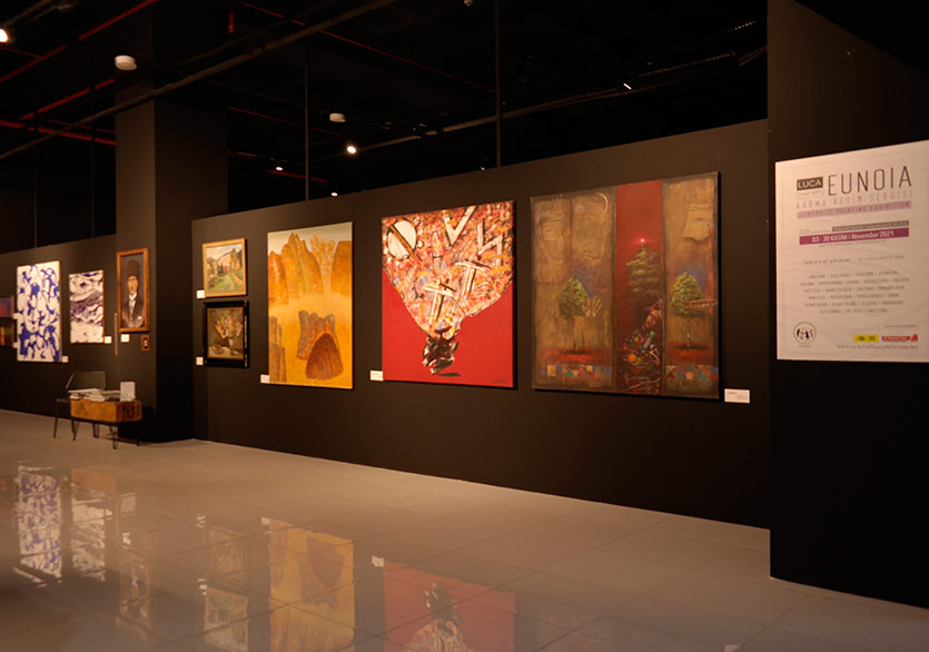“Eunoia“ Karma Resim Sergisi Luca Fine Art Sanat Galeri’de