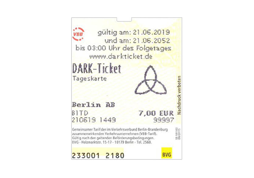 33 Yıl Sonra Bugün Geçerli Olacak “Dark Ticket”