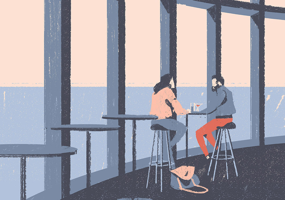 Şehrin Kaosu İllüstrasyonlara Yansıyor