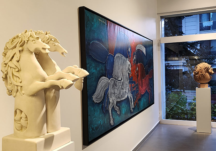Süleyman Saim Tekcan’ın “Dörtnala” Sergisi Gallery 11.17’de