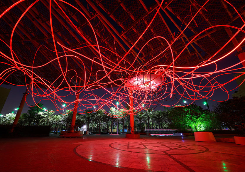 Refik Anadol, Noor Riyadh Işık ve Sanat Festivali’nde