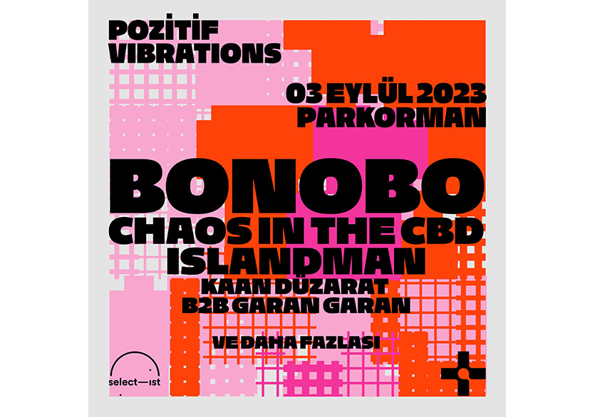 Pozitif Vibrations 3 Eylül’de Parkorman’da