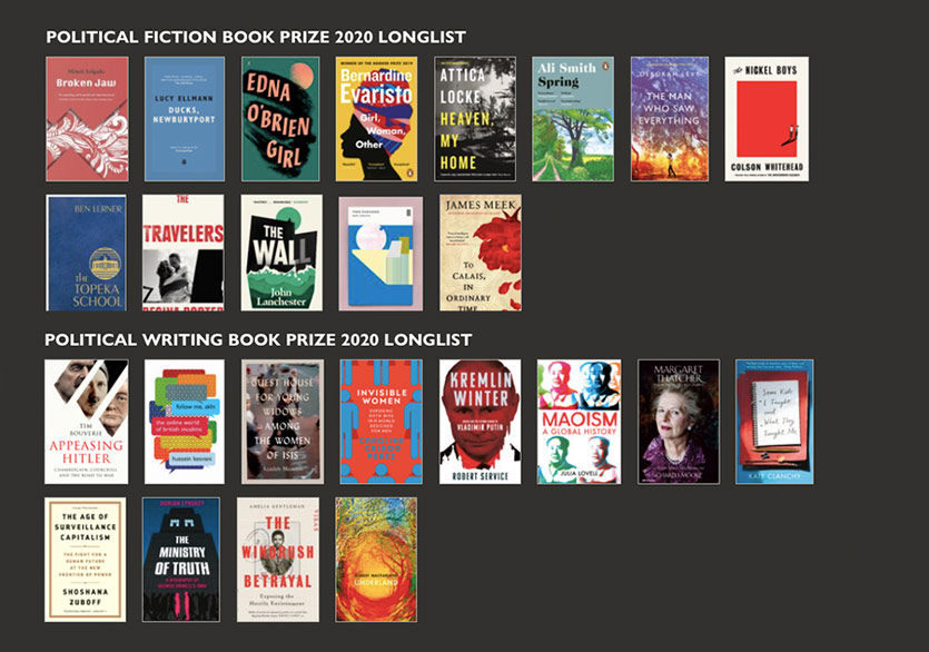 Orwell Ödülü’nün Politik Kurgu Uzun Listesi Açıklandı