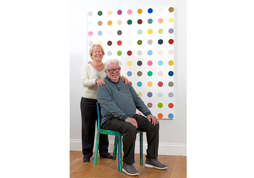 Damien Hirst'ün Eski Menajeri Koleksiyonundaki Eserleri Bağışladı