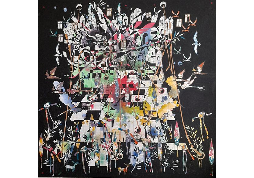 Selçuk Alten “Düşünce Haritaları V” Sergisiyle Siyah Beyaz Özel Şeyler’de