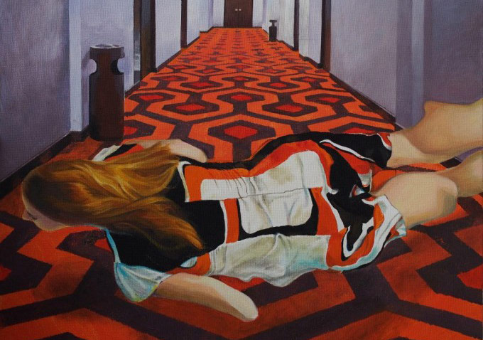 Yüzen Sürrealist Figürler