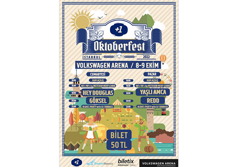 Oktoberfest 8 - 9 Ekim’de Volkswagen Arena’da 