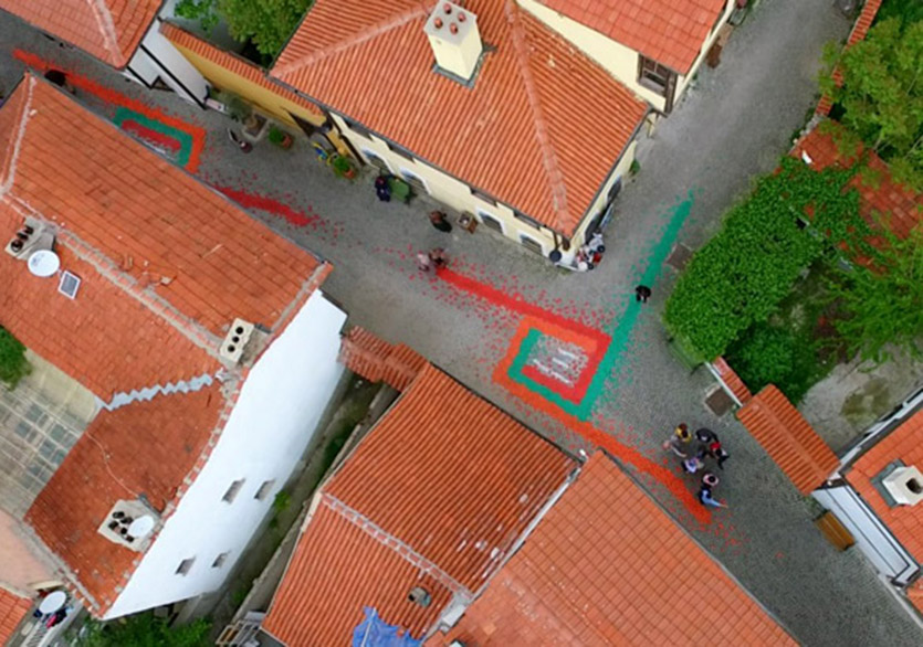 Göçmenlerin Yolculuğu Eskişehir Sokaklarında