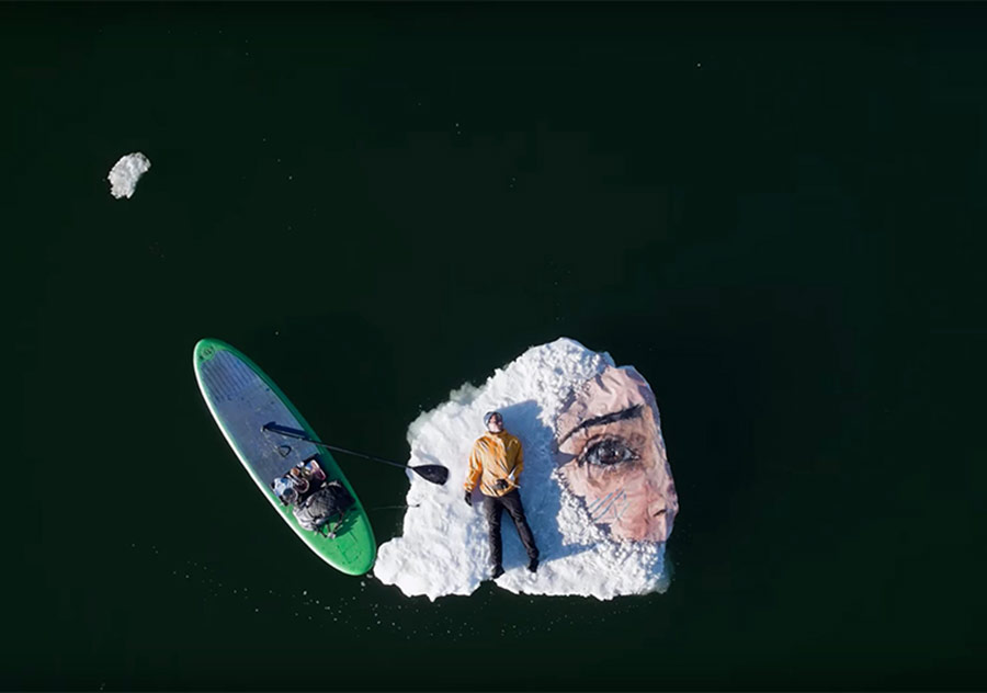 Kanada Buzullarında Sanat