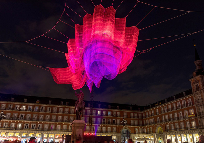 Madrid’in İplikten Heykeli