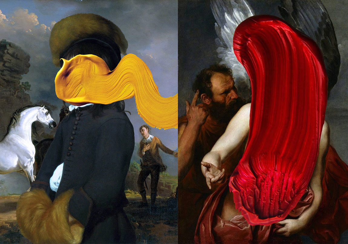 Klasik Tablolar Çağdaş Sanatla Birleşiyor