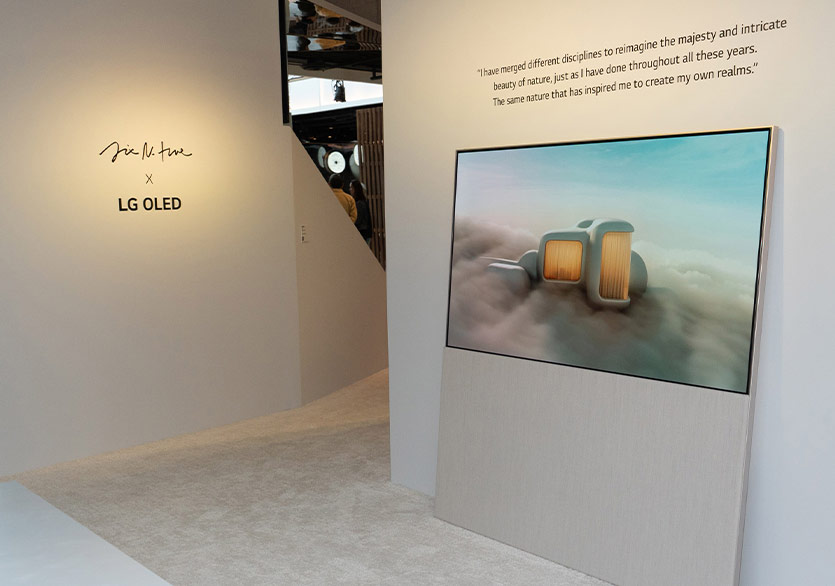 LG OLED’in Six N. Five İş Birliği ile Hayata Geçirdiği “Among The Sky” Sergisi CI Bloom’da