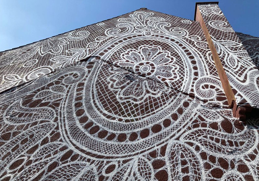 Nespoon’dan Dev Dantel Muralı