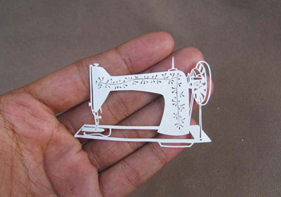 Kağıttan Mikro Heykeller