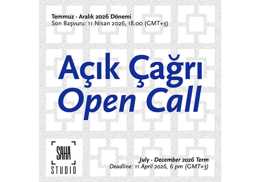SAHA Studio’dan Açık Çağrı