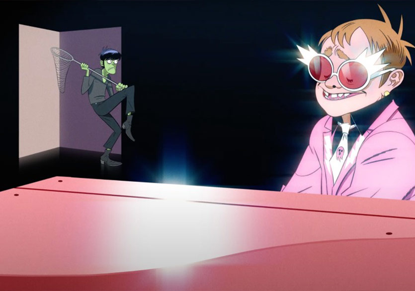 Elton John ve 6LACK’li Bir Gorillaz Şarkısı