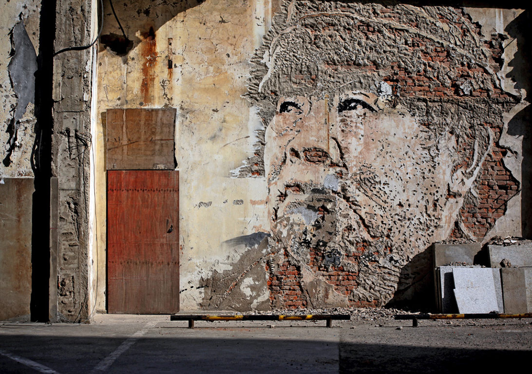 Vhils: Oyarak ve Kırarak Sokakta