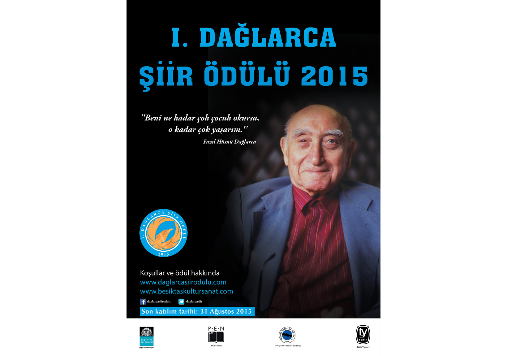 Dağlarca Şiir Ödülü Başvuruları Başladı