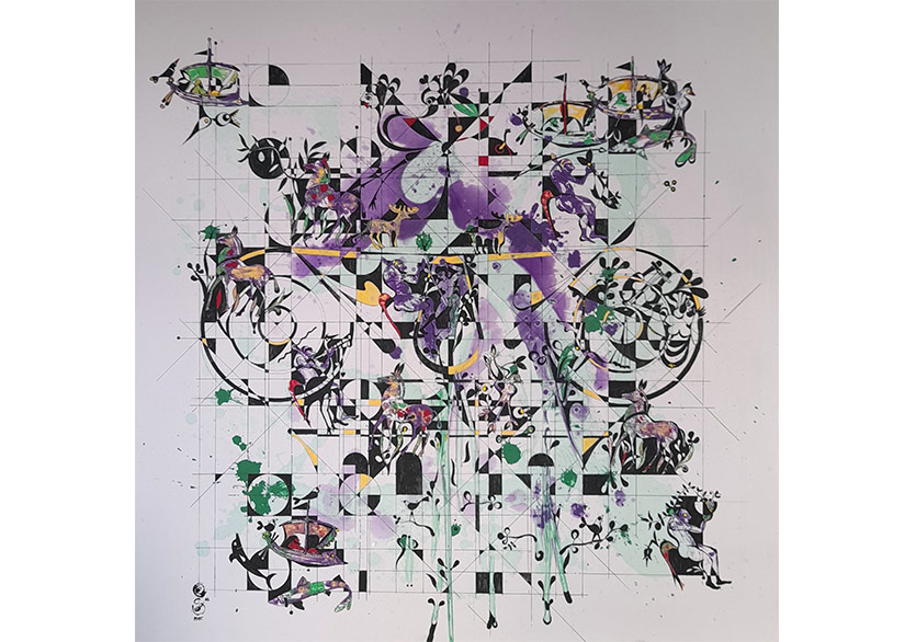 Selçuk Alten “Düşünce Haritaları V” Sergisiyle Siyah Beyaz Özel Şeyler’de