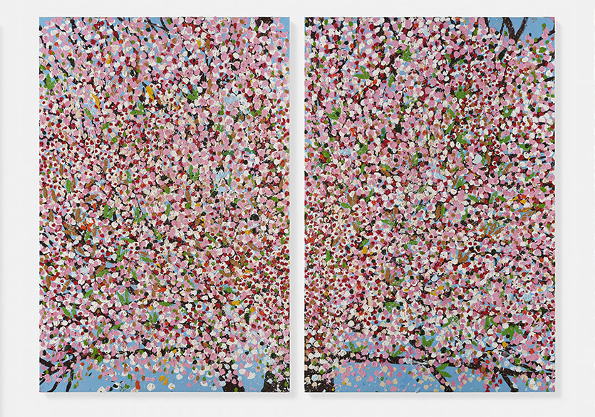 Damien Hirst’ün Yeni Sergisi “Cherry Blossoms” Paris’te
