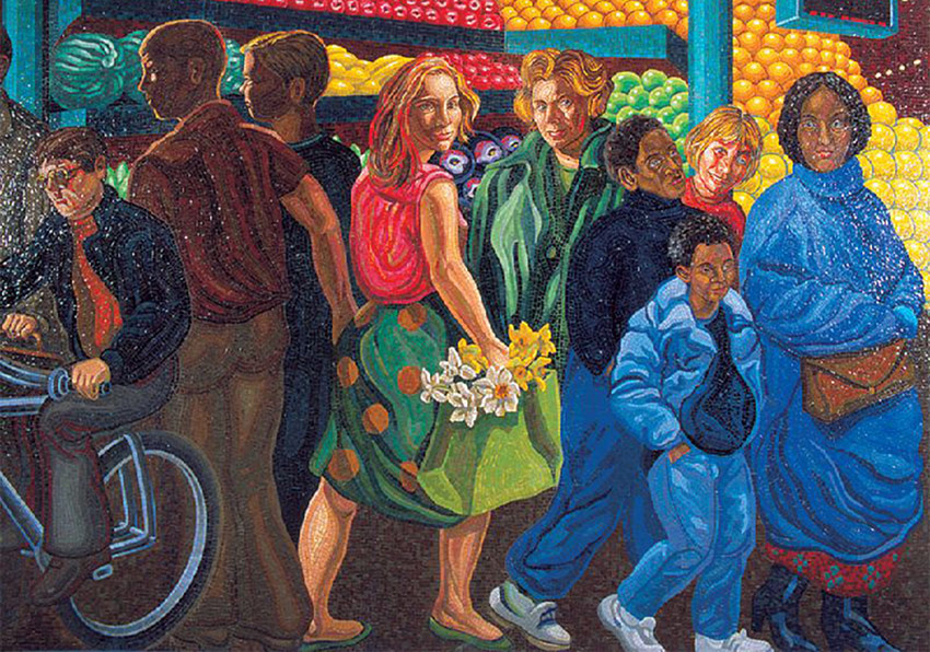 New York Metrosu Rengarenk