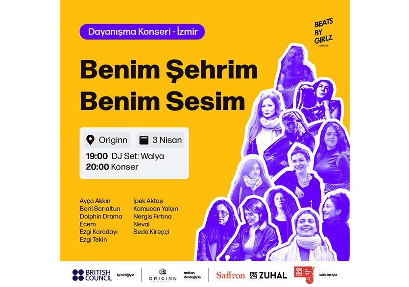 “Benim Şehrim Benim Sesim” Projesinden Dayanışma Konserleri