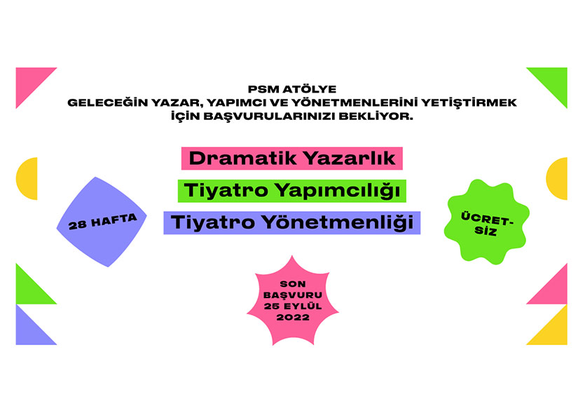 PSM Atölye’nin Yeni Dönem Başvuruları Başladı