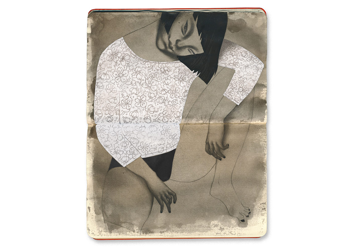 Mistisizmden Beslenen Karamsar İllüstrasyonlar