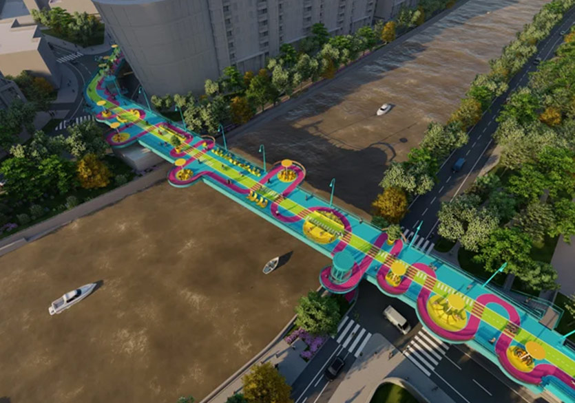 Şanghay’da Sıra Dışı Bir Köprü