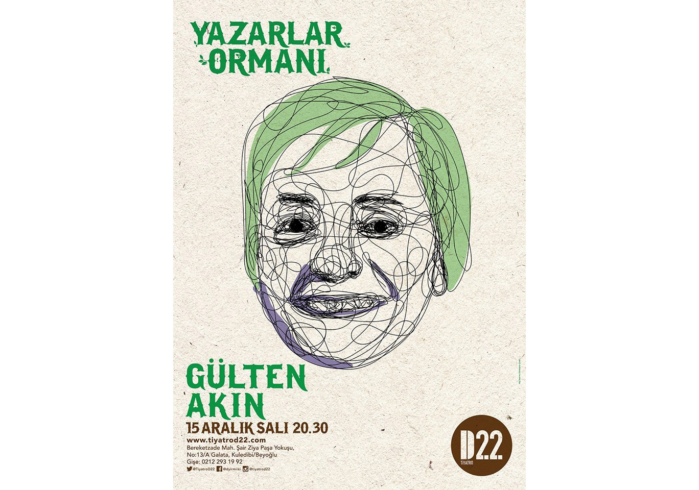 Yazarlar Ormanı’nda Gülten Akın