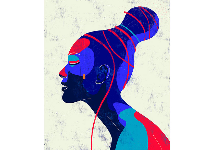 Luciano Cian’ın Renkli Geometrik Modern Kadınları