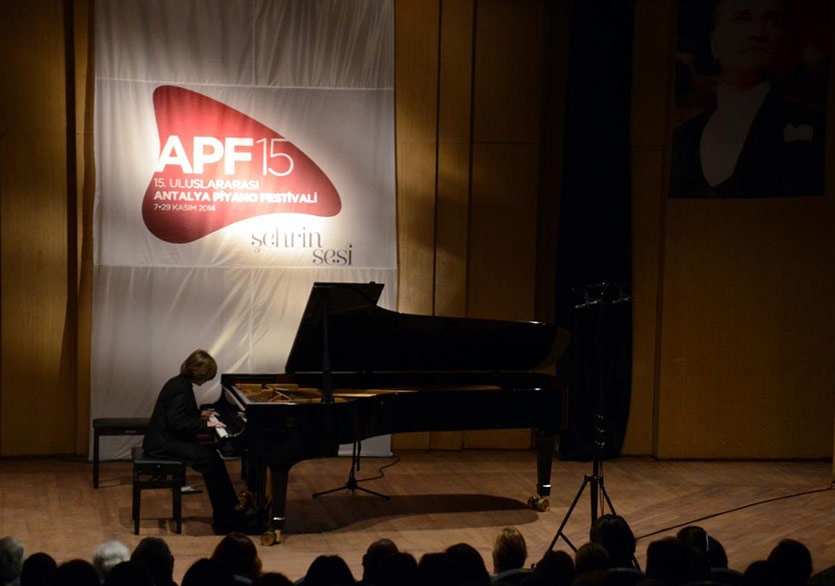 17. Antalya Uluslararası Piyano Festivali Başlıyor