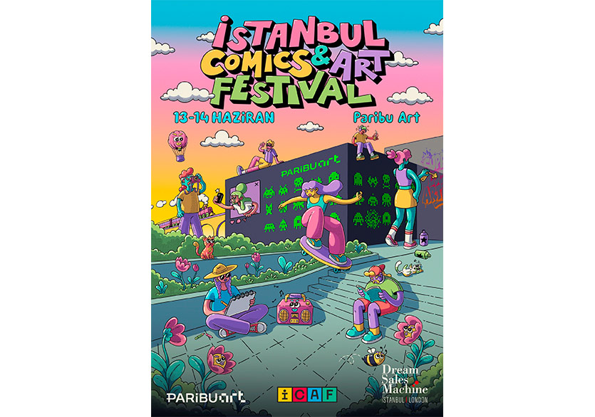 9. İstanbul Comics and Art Festival, 13 ve 14 Haziran’da Paribu Art’ta