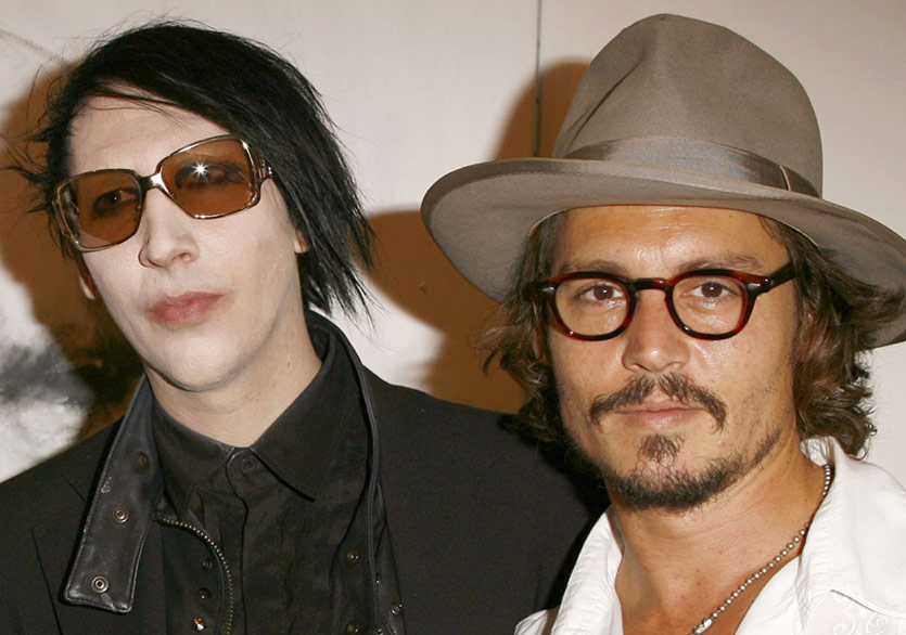 Johnny Depp ve Marilyn Manson İkinci Kez Bir Arada