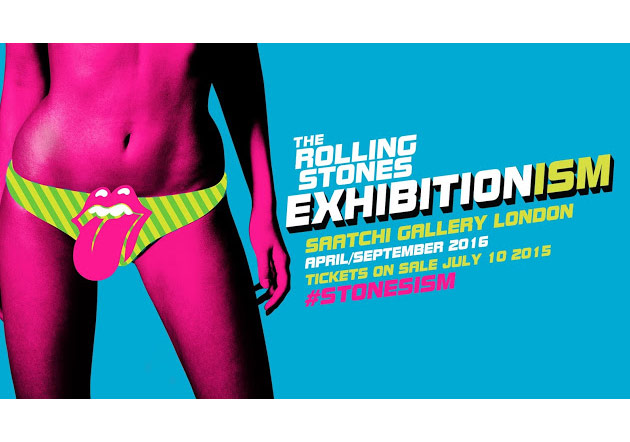 The Rolling Stones Saatchi Gallery'de